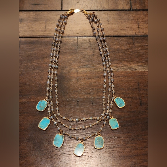 Turquoise necklace - Picture 2 of 3